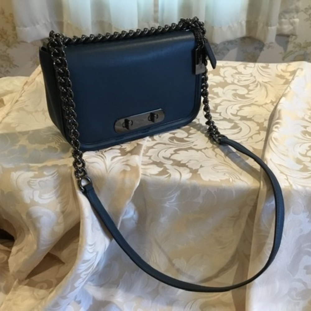 Blue Coach Purse